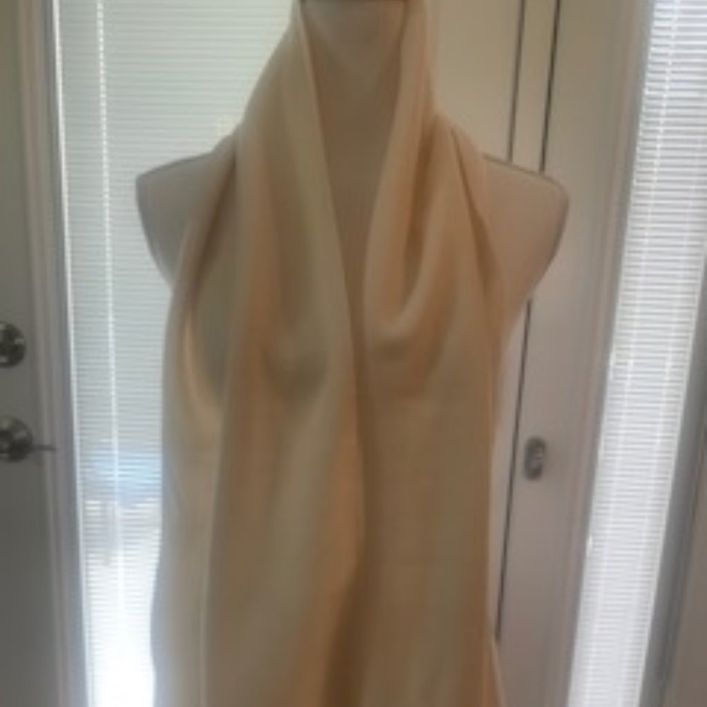 Cream Scarf